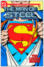DC Comics Steel Covers Dibn metlico DC Superman Comics MOS Vol. 1 #1 1986 17 x 26 cm