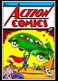 DC Comics Steel Covers Dibn metlico Action Comics #1 1938 17 x 26 cm