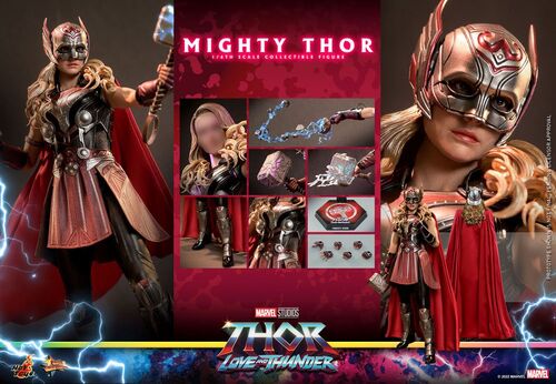 Thor: Love and Thunder Masterpiece Figura 1/6 Mighty Thor 29 cm
