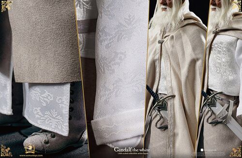 El Seor de los Anillos Figura The Crown Series 1/6 Gandalf el Blanco 30 cm