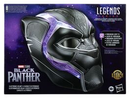 Black Panther Marvel Legends Series Casco electrnico Black Panther