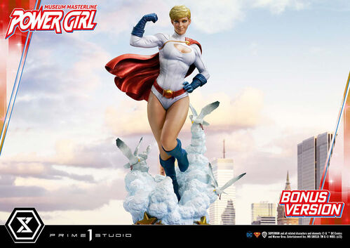 DC Comics Museum Masterline Estatua Power Girl Deluxe Bonus Version 75 cm