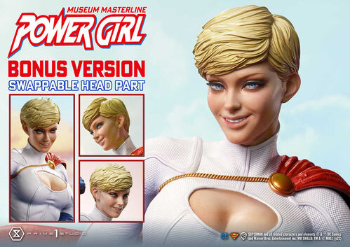 DC Comics Museum Masterline Estatua Power Girl Deluxe Bonus Version 75 cm