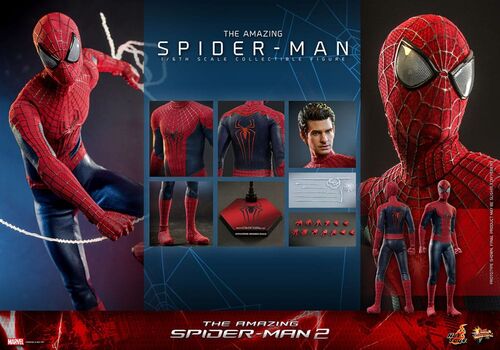 The Amazing Spider-Man 2 Figura Movie Masterpiece 1/6 Spider-Man 30 cm