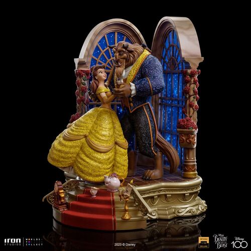 Disney Estatua Art Scale Deluxe 1/10 Beauty and the Beast 29 cm