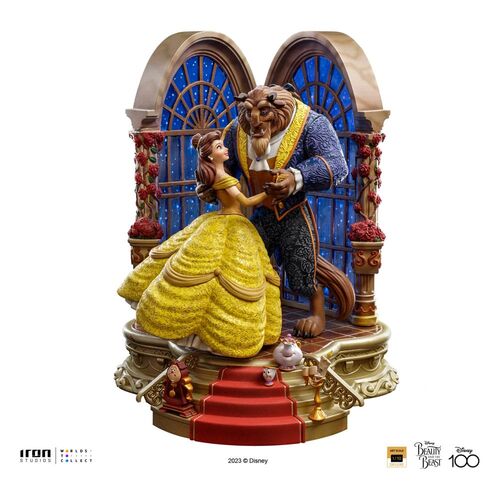 Disney Estatua Art Scale Deluxe 1/10 Beauty and the Beast 29 cm