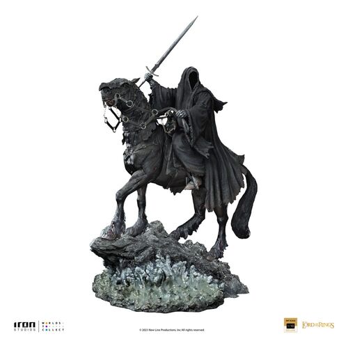 El Seor de los Anillos Estatua 1/10 Deluxe Art Scale Nazgul on Horse 42 cm