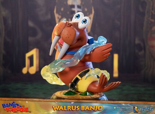 Banjo-Kazooie Estatua Walrus Banjo 24 cm
