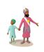 Tintin museo imaginario resina Maharaja y su hijo