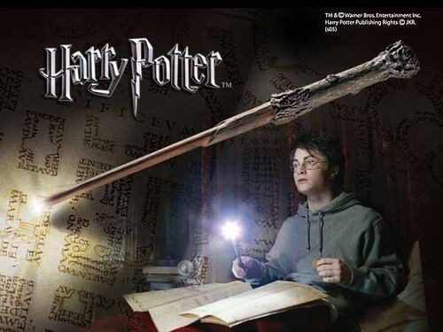Harry Potter Rplica Varita de Harry con luz
