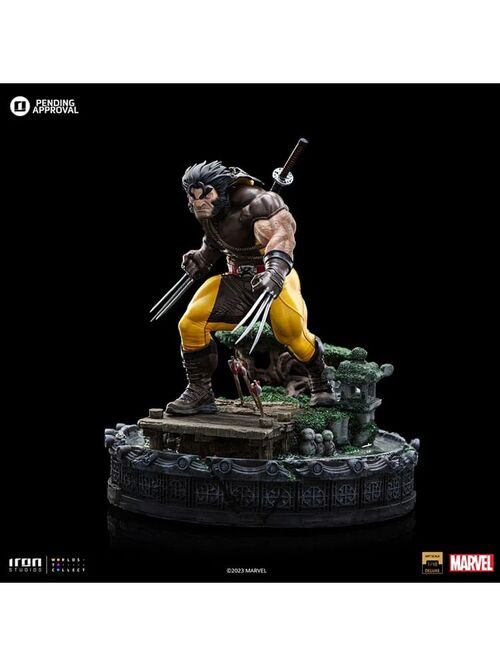 Marvel Estatua Art Scale Deluxe 1/10 Wolverine Unleashed 20 cm