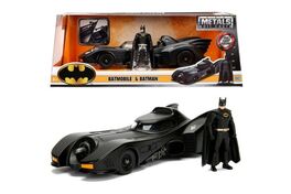 DC Comics: Batman 1989 - Batmobile and Batman 1:24 Scale Set