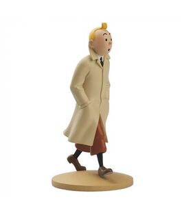 Figura TF1 resina- Tintin con gabardina