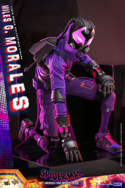 Spider-Man: Cruzando el Multiverso Figura Movie Masterpiece 1/6 Miles G. Morales 29 cm