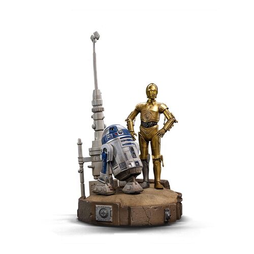 Star Wars Estatua 1/10 Deluxe Art Scale C-3PO & R2D2 31 cm