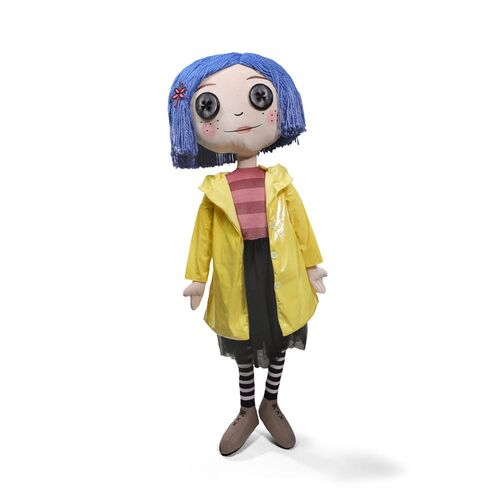 Coraline Peluche tamao natural Coraline with Button Eyes 152 cm