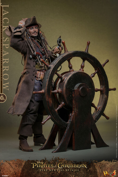 Pirates of the Caribbean: Dead Men Tell No Tales - Jack Sparrow 1:6 Scale Figure