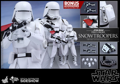 MMS323 Star Wars - Episode VII: First Order Snowtroopers 1:6 figure Set