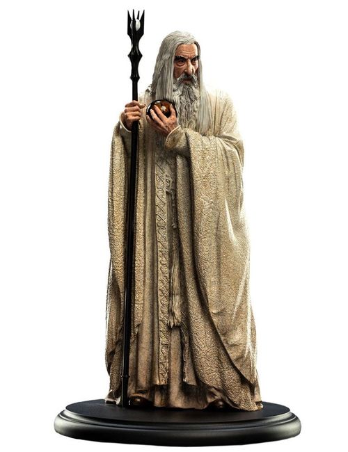 El Seor de los Anillos Estatua Saruman el Blanco 19 cm