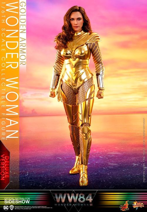Wonder Woman 1984 Figura Movie Masterpiece 1/6 Golden Armor Wonder Woman (Deluxe) 30 cm MMS578