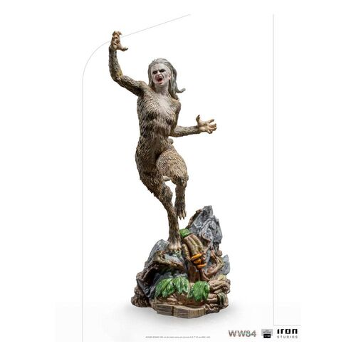 Mujer Maravilla 1984 Estatua 1/10 BDS Art Scale Cheetah 23 cm