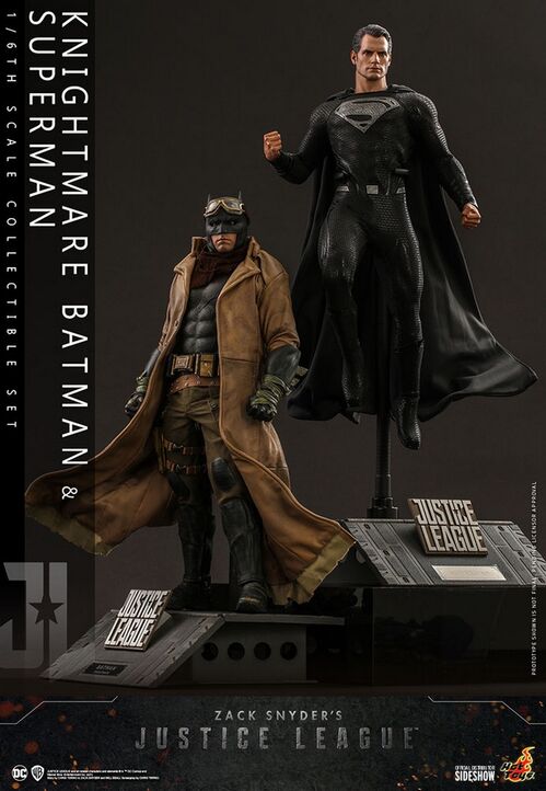 DC Comics: Zack Snyder's Justice League - Knightmare Batman and Superman 1:6 Scale Figure Set TMS038