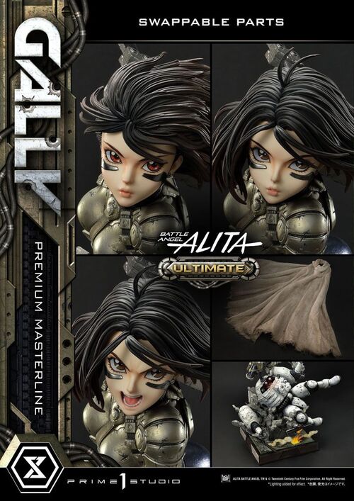 Alita: ngel de combate Estatua 1/4 Gally Ultimate Version 64 cm