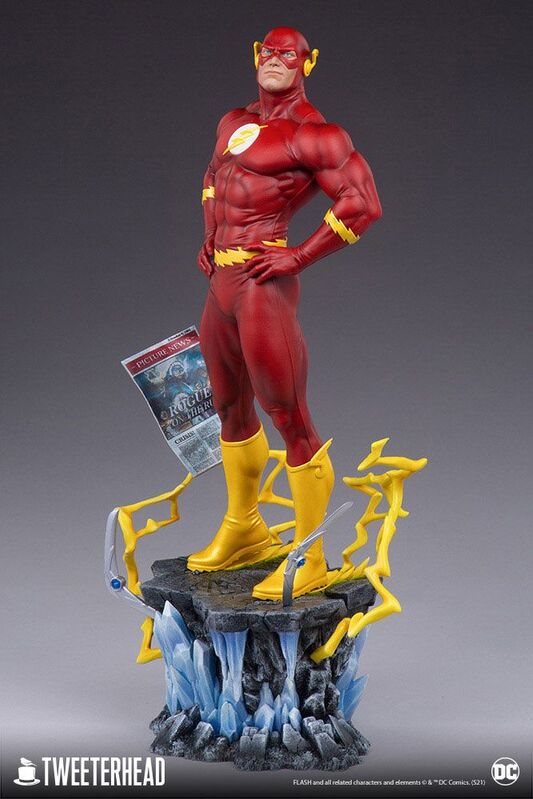 DC COMICS - Statuette 1/6 The Flash 46 cm - Le Manoir des Comics