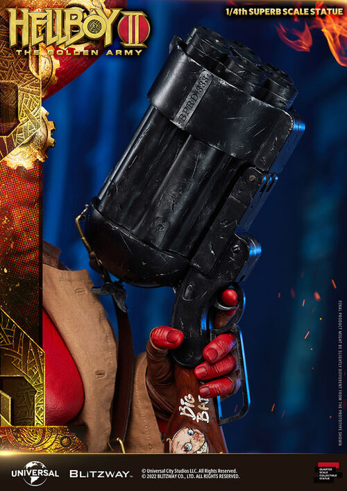 Hellboy 2: The Golden Army - Hellboy 1:4 Scale Statue