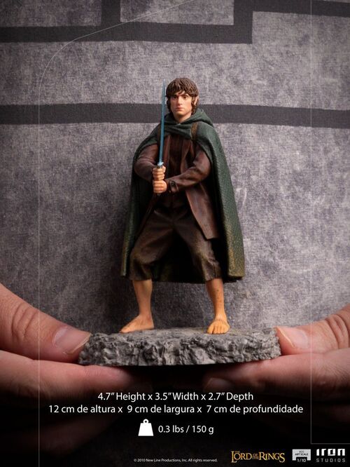 El Seor de los Anillos Estatua 1/10 BDS Art Scale Frodo 12 cm