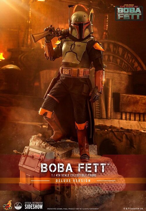 Star Wars: The Book of Boba Fett Figura 1/4 Boba Fett (Deluxe Version) 45 cm