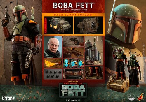 Star Wars: The Book of Boba Fett Figura 1/4 Boba Fett (Deluxe Version) 45 cm