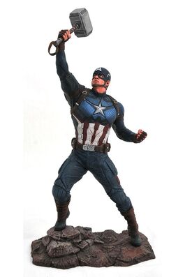 Avengers Endgame Marvel Gallery Estatua Captain America 23 cm