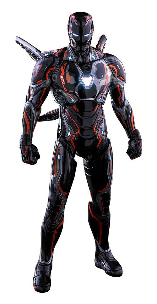Vengadores: Infinity War Figura 1/6 Iron Man Neon Tech 4.0 2021 Toy Fair Exclusive 32 cm
