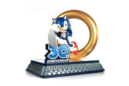 Sonic the Hedgehog Estatua Sonic the Hedgehog 30th Anniversary 41 cm