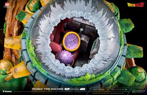 TSUME TRUNKS  TIME MACHINE DIORAMAX 1/6 HQS