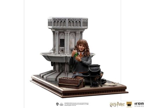 Harry Potter Estatua Deluxe Art Scale 1/10 Hermione Granger Polyjuice 14 cm