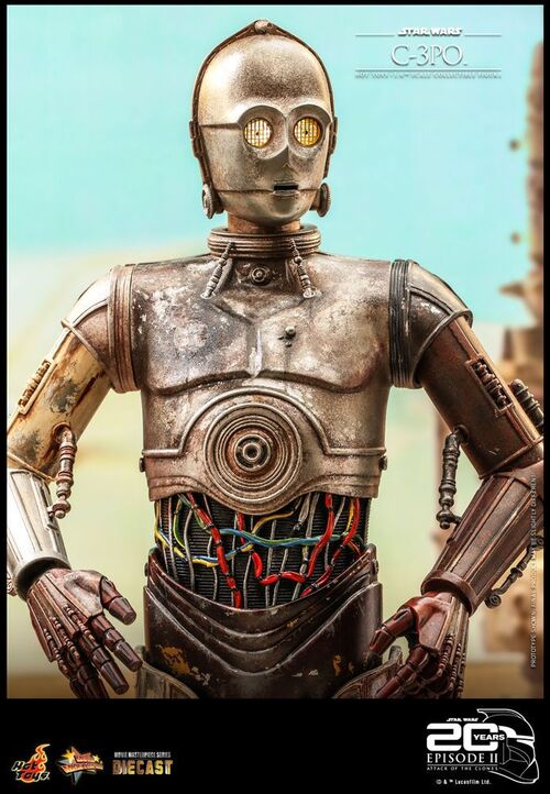 Star Wars: Episode II Figura 1/6 C-3PO 29 cm