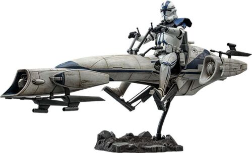 Star Wars The Clone Wars Figura 1/6 Commander Appo & BARC Speeder 30 cm