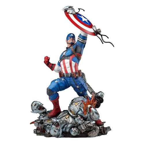 Marvel Future Revolution Estatua 1/6 Captain America 38 cm