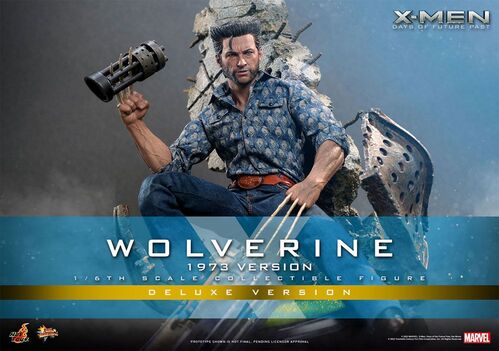 X-Men Das del futuro pasado Figura Movie Masterpiece 1/6 Wolverine (1973 Version) Deluxe Version 30 cm