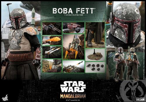 Star Wars The Mandalorian Figura 1/6 Boba Fett 30 cm