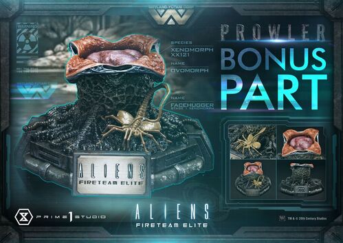 Aliens: Fireteam Elite Concept Masterline Series Estatua Prowler Alien Bonus Version 38 cm
