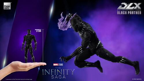 Infinity Saga Figura 1/12 DLX Black Panther 17 cm