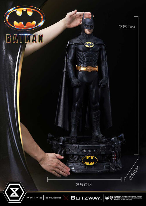 Batman Estatua 1/3 Batman 1989, 78 cm