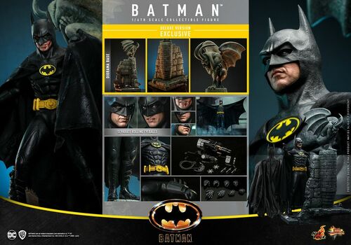 Batman (1989) Figura Movie Masterpiece 1/6 Batman (Deluxe Version) 30 cm