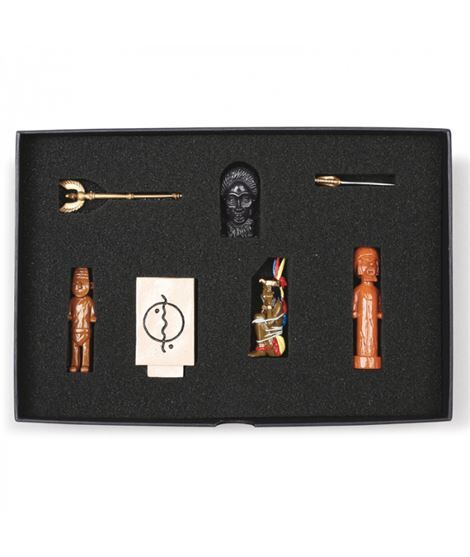 Figuras de colección cofre Museo imaginario de Tintin con 13 figuritas (edición limitada 1000 unidades)