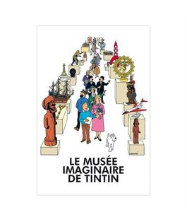 Tintin poster museo imaginario 40X60cm.