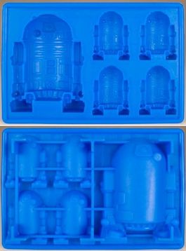 Star Wars: R2-D2 Silicone Ice Cube Tray