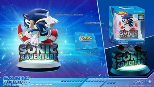 Sonic Adventure Estatua PVC Sonic the Hedgehog Collector's Edition 23 cm